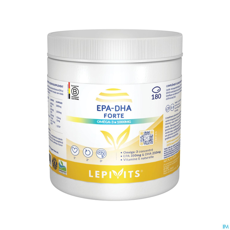 Epa/dha forte caps 180 lepivits