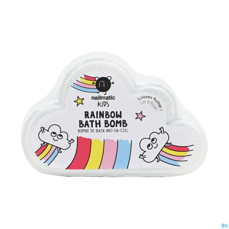Nailmatic kids boule bain rainbow 125g