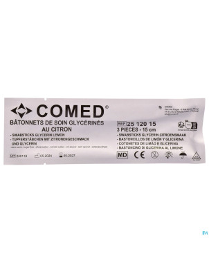 Sonora coton  swabs imbibes glycerine&citron 3p