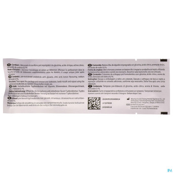 Sonora coton  swabs imbibes glycerine&citron 3p