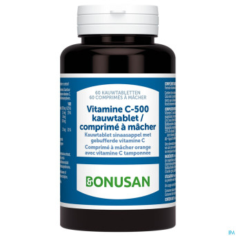Vitamine c-500 comp a croquer 60 bonusan