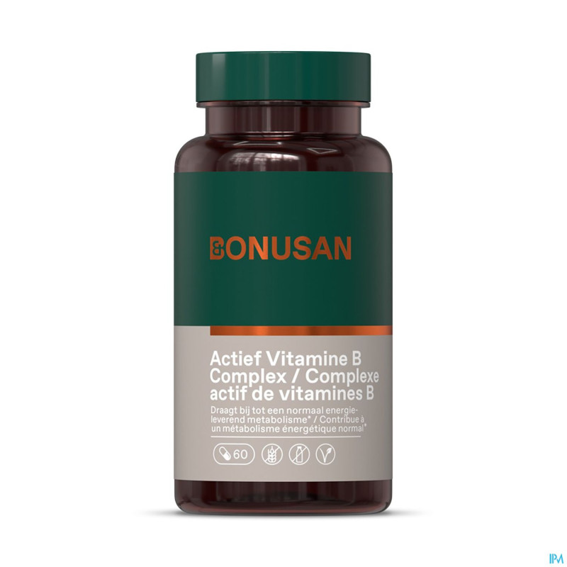 Actief vitamine b complex caps 60 bonusan