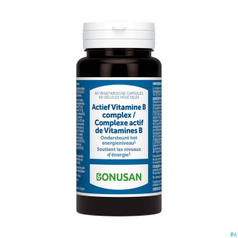 Actief vitamine b complex caps 60 bonusan