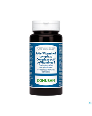 Actief vitamine b complex caps 60 bonusan