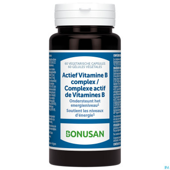 Actief vitamine b complex caps 60 bonusan