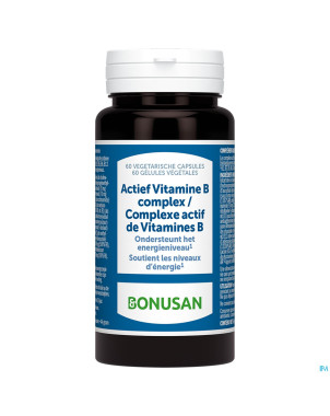 Actief vitamine b complex caps 60 bonusan