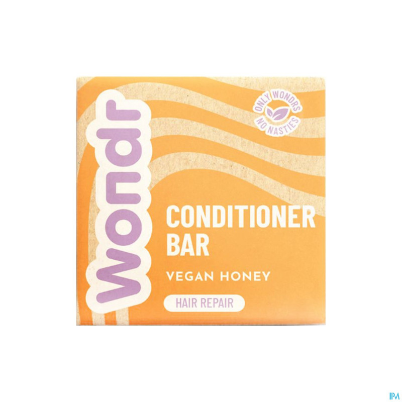 Wondr barre apres shampooing vegan honey 55g