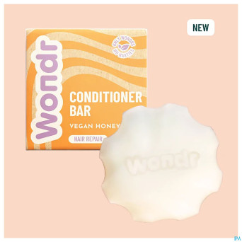 Wondr barre apres shampooing vegan honey 55g