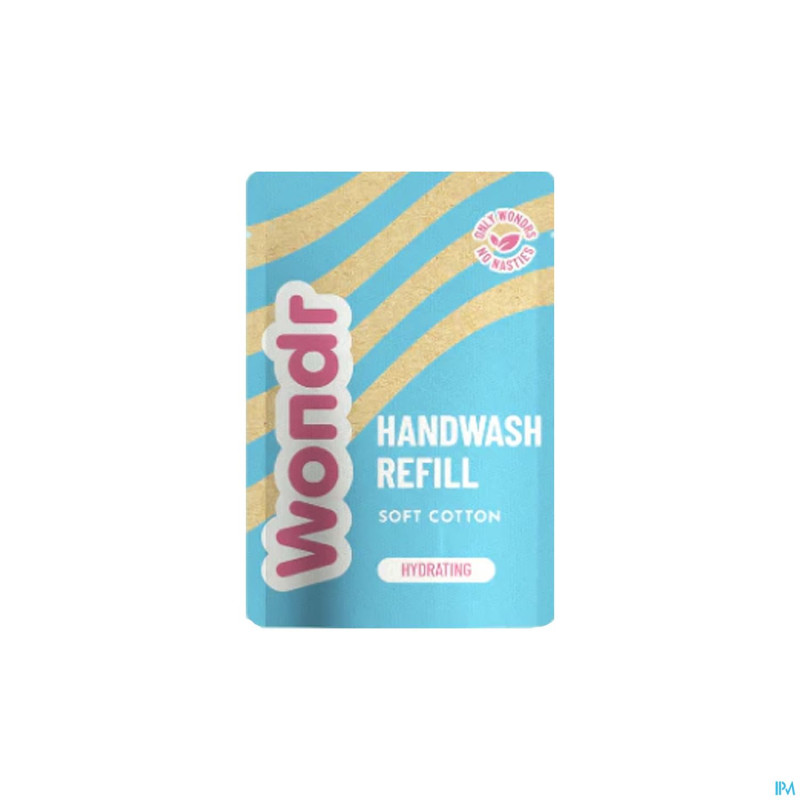 Wondr savon mains soft cotton recharge 27g