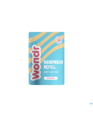 Wondr savon mains soft cotton recharge 27g