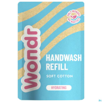 Wondr savon mains soft cotton recharge 27g