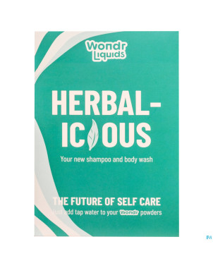 Wondr kit demarrage liquides herbal 4 prod.