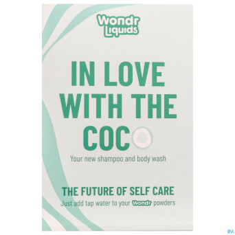 Wondr kit demarrage liquides noix coco 4 prod.