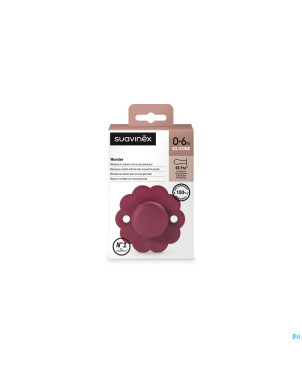 Suavinex wonder soother sili.rev.0-6m viva magenta