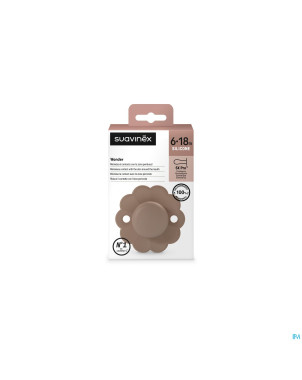 Suavinex wonder soother sili.rev.6-18m umber