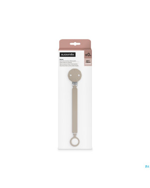 Suavinex wonder soother clip gray clouds