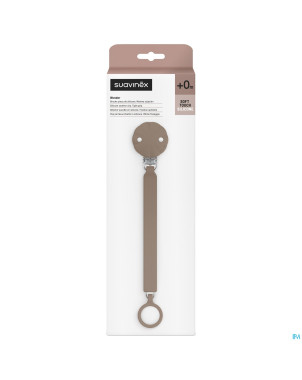 Suavinex wonder soother clip raw umber