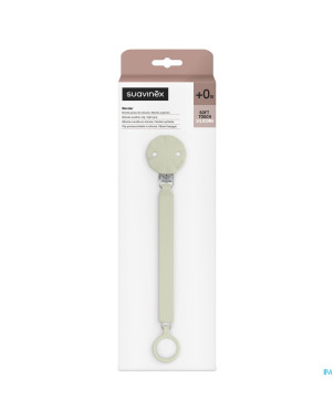 Suavinex wonder soother clip almost aqua