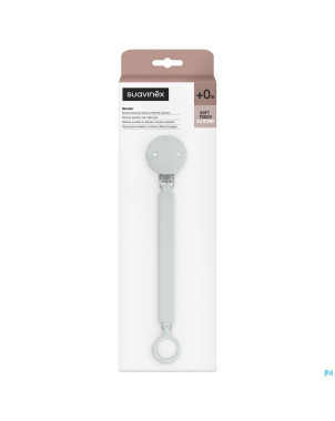 Suavinex wonder soother clip illusion blue