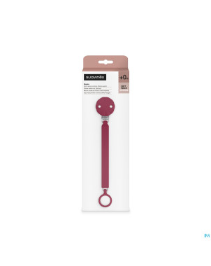 Suavinex wonder soother clip viva magenta
