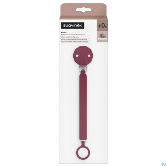 Suavinex wonder soother clip viva magenta