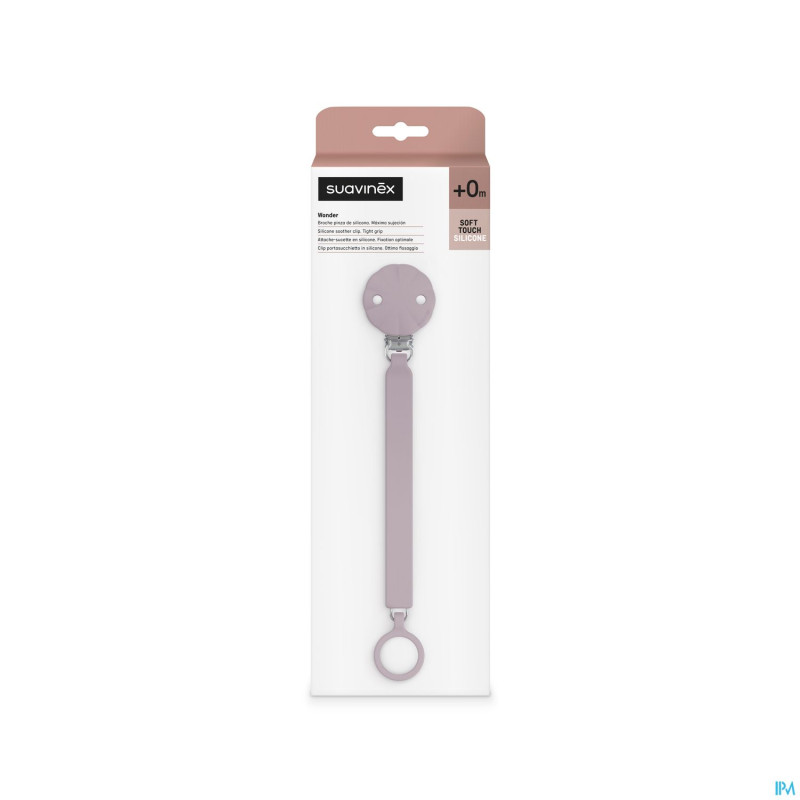 Suavinex wonder soother clip mist lavender