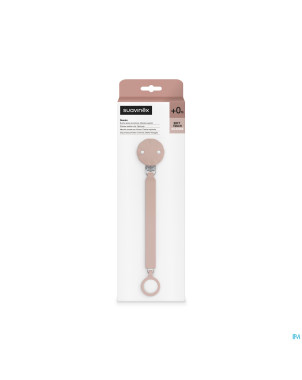Suavinex wonder soother clip pale mauve