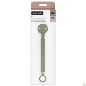 Suavinex wonder soother clip hedge green