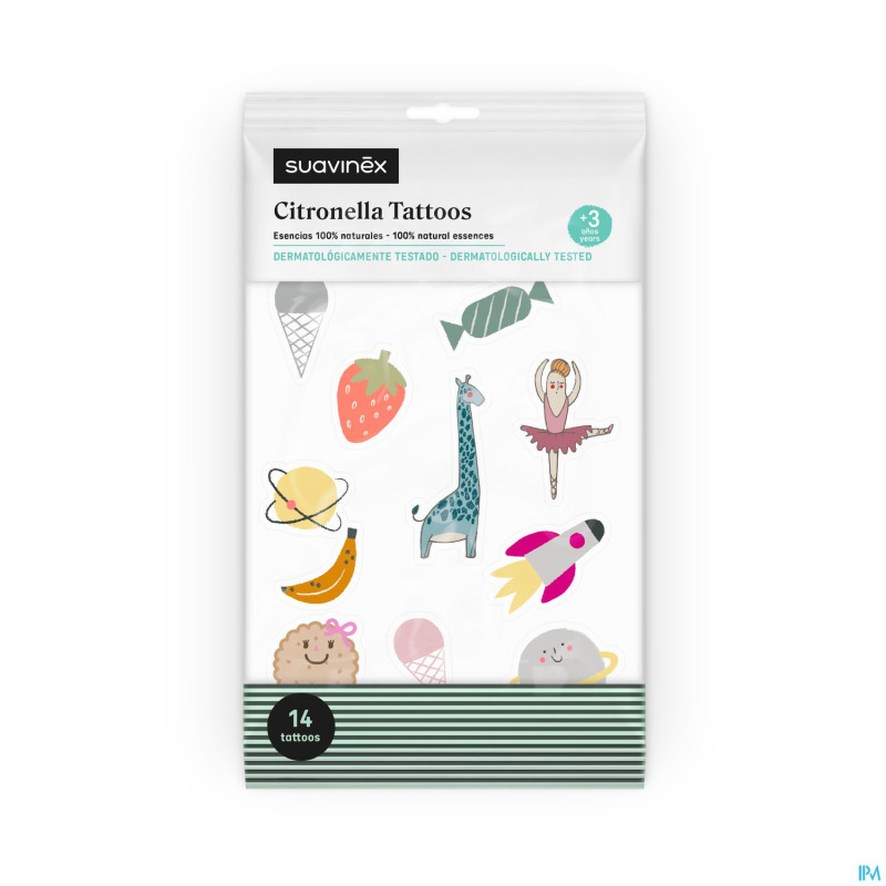 Suavinex cosmetics mosquito citronella tatt. 14