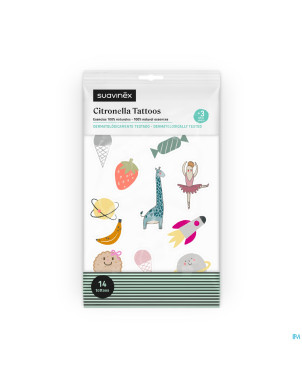 Suavinex cosmetics mosquito citronella tatt. 14