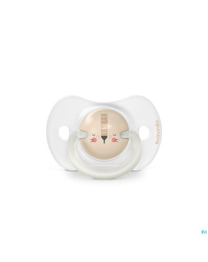 Suavinex n&d soother sili.rev 6-18m lion bg duo