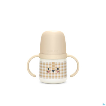 Suavinex n&d bott.hand.n/spill spout lion bg 150ml