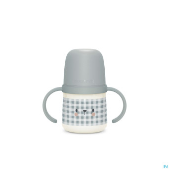 Suavinex n&d bott.hand.n/spill spout bear bl 150ml