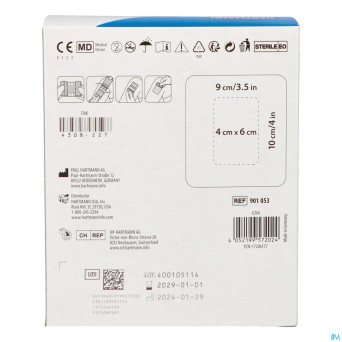 Cosmopor transparent 9cmx10cm 50 9010531