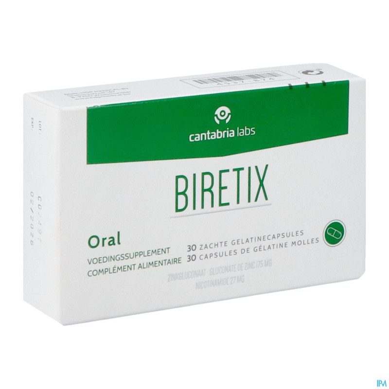 Biretix oral    caps 30 nf