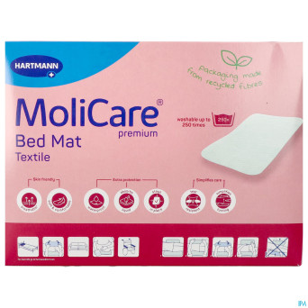 Molicare premium bed mat text. 7 drops 85x90cm