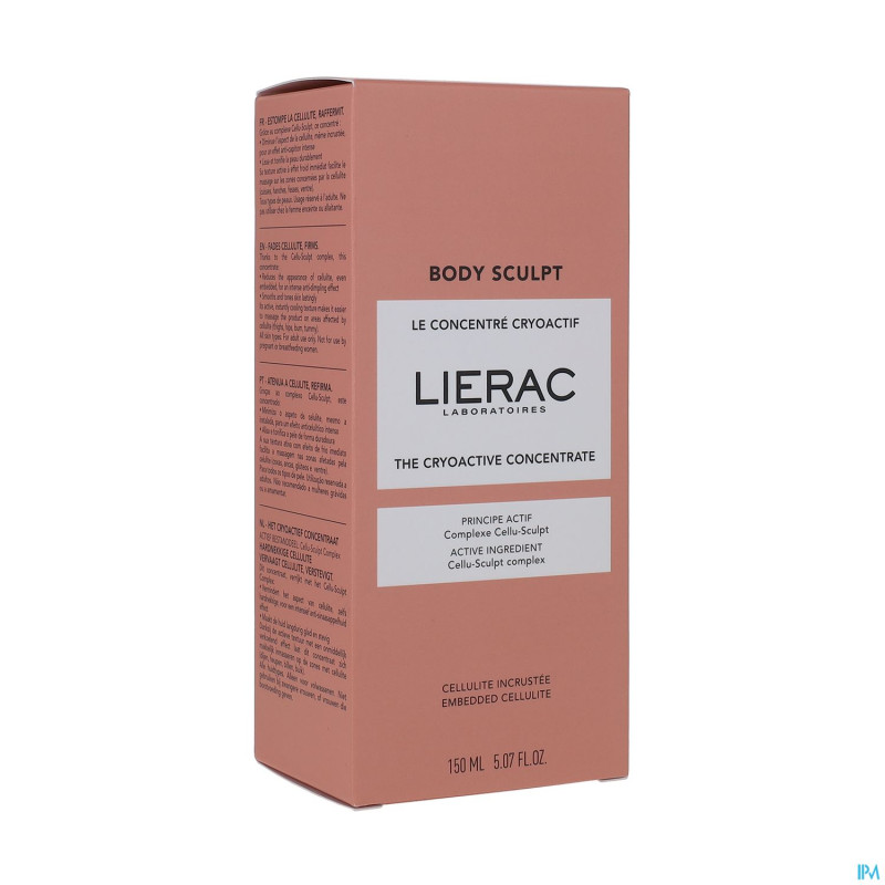 Lierac body sculpt le concentre cryo tube 150ml