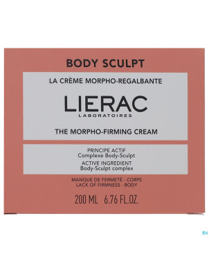 Lierac body sculpt la creme regalbante pot 200ml