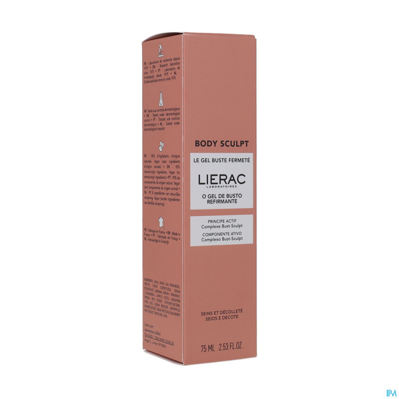 Lierac body sculpt le gel buste tube 75ml