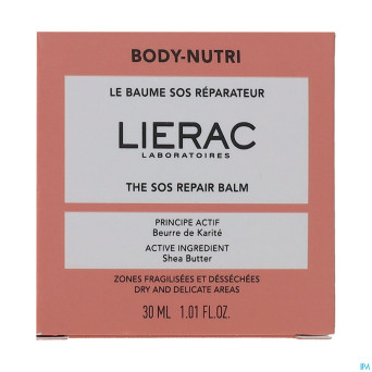 Lierac body nutri le baume sos reparateur pot 30ml
