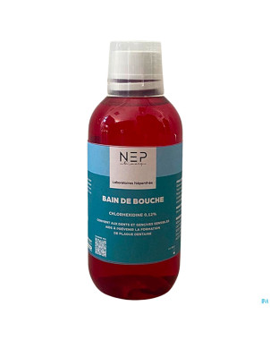 Nep bain bouche chlorhexidine fl 300ml
