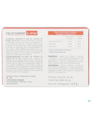 Folic'expert comp 30