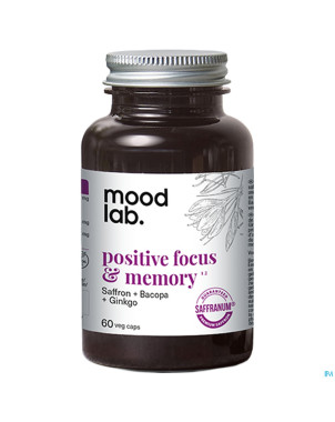 Positive focus & memory pot v-caps 60 promo