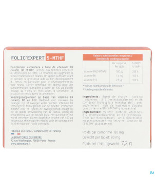 Folic'expert comp 90