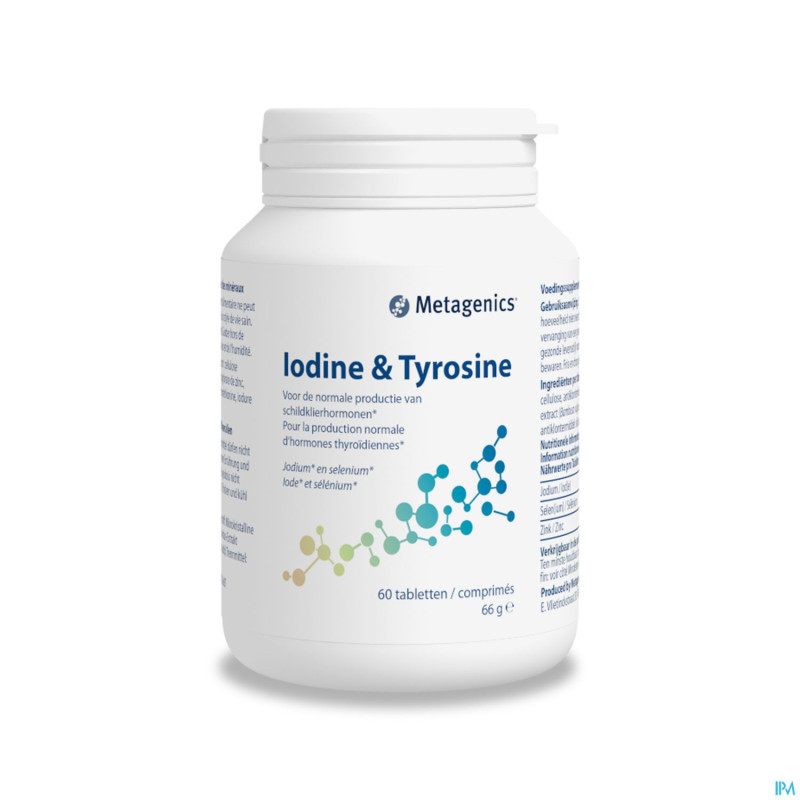 Iodine&tyrosine comp 60 metagenics