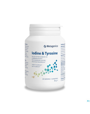 Iodine&tyrosine comp 60 metagenics
