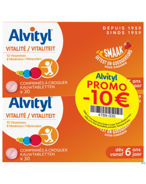 Alvityl vitalite comp croq 30x2 promo