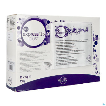 Pku express plus 15 non aromatise    pdr 30x25g