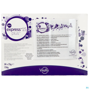 Pku express plus 15 non aromatise    pdr 30x25g