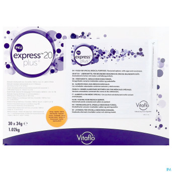 Pku express plus 20 orange   30x34g